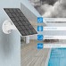 NIVIAN - Solar Panel for IP Security Cameras | Compatible with Ezviz C3A and BC1C | Outdoor IP65 | Easy Installation with 3 m Cable, Black, 1 Unidad, Monocrystalline