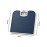 Girmi BP02 Mechanical Analogue Bathroom Scale 1kg/130kg Large Dial Non Slip Tread Easy Read Vintage Blue