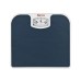 Girmi BP02 Mechanical Analogue Bathroom Scale 1kg/130kg Large Dial Non Slip Tread Easy Read Vintage Blue