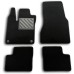 Smart ForFour W453 2014 Fully Tailored Car Mats, Reinforced Rubber Heel Protectors and Fastening Buttons