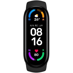 Xiaomi Mi Smart Band 6 Smart Bracelet - 1.56 Inch Screen, Blood Oxygen Test, 30 Sports Modes, Activity Tracking, Heart Rate Monitor, 50 m Submersible, Bluetooth
