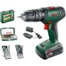 Bosch Home and Garden 06039D4109 Bosch Hammer Drill UniversalImpact 18 V (1 Battery, 18 Volt System, in Case), Amazon Edition, 18 V