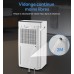 pasapair Dehumidifier 20L in 24h Dehumidification Performance - Automatic Dehumidifier for Rooms up to 195 m³ (~30 m²) with 3 Operating Modes, Digital Display, Drain Hose, Timer Against Moisture,