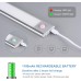 GRIFEMA Cabinet Lighting - Under-Unit Light Kitchen with Motion Sensor, Cabinet Lights with 3 Modes, Kitchen Under-Unit Light, Wardrobe Lighting, Sensor Light, LED Light Strip 40 cm, USB