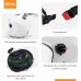 LIONCIANO Motorcycle Helmet with Safety Goggles, Jet Helmet, Scooter Helmet, Moped Helmet, Chopper Vintage, Has Passed the Road Safety Test to Effectively Protect Head Safety