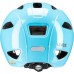 Uvex oyo Lightweight Bicycle Helmet for Children, Individual Size Adjustment, Expandable with LED Light, Cloud Blue-Grey, 50–54 cm