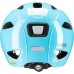 Uvex oyo Lightweight Bicycle Helmet for Children, Individual Size Adjustment, Expandable with LED Light, Cloud Blue-Grey, 50–54 cm