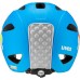uvex oyo style lightweight bicycle helmet for children, individual size, expandable with LED light
