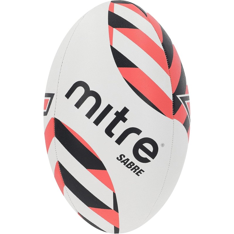 Mitre Sabre D4P Rugby-Ball | Extrastarkes Futter | Volle Gewicht | Sehr beliebt Rugbyball