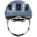 ABUS Bicycle Helmet with Light - Hyban 2.0 LED - Front and Rear Light & Robust Hard Shell - for Men and Women