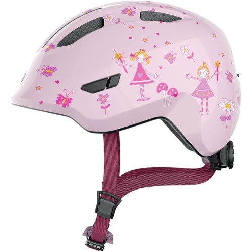 ABUS Smiley 3.0 Children’s Bicycle Helmet with Deep Fit, Child-Friendly Designs and Space for a Ponytail, Suitable for Girls and Boys