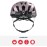 ABUS Unisex Adult Urban-I 3.0 City Cycling Helmet, Bicycle Helmet with Rear Light, Visor and Magnetic Closure
