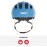 ABUS Smiley 3.0 Children’s Bicycle Helmet with Deep Fit, Child-Friendly Designs and Space for a Ponytail, Suitable for Girls and Boys