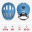 ABUS Smiley 3.0 Children’s Bicycle Helmet with Deep Fit, Child-Friendly Designs and Space for a Ponytail, Suitable for Girls and Boys