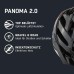 ALPINA Panoma Reflective and Optimally Ventilated Bicycle Helmet with Fly Net and Retrofittable LED for Adults