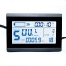 windmeile Display KT-LCD3, on-board computer, speedometer display, LCD display, illuminated, e-bike, electric bicycle, pedelec, 24 V/36 V/48 V