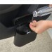 liyun Car Bin with Lid General, Motors Mini Leak-proof Rubbish Bin, Front Seat Accessories, Car Office, Bedroom, Home Car Rubbish Bin with Lid, Hanging Storage Box (Black)