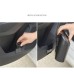 liyun Car Bin with Lid General, Motors Mini Leak-proof Rubbish Bin, Front Seat Accessories, Car Office, Bedroom, Home Car Rubbish Bin with Lid, Hanging Storage Box (Black)