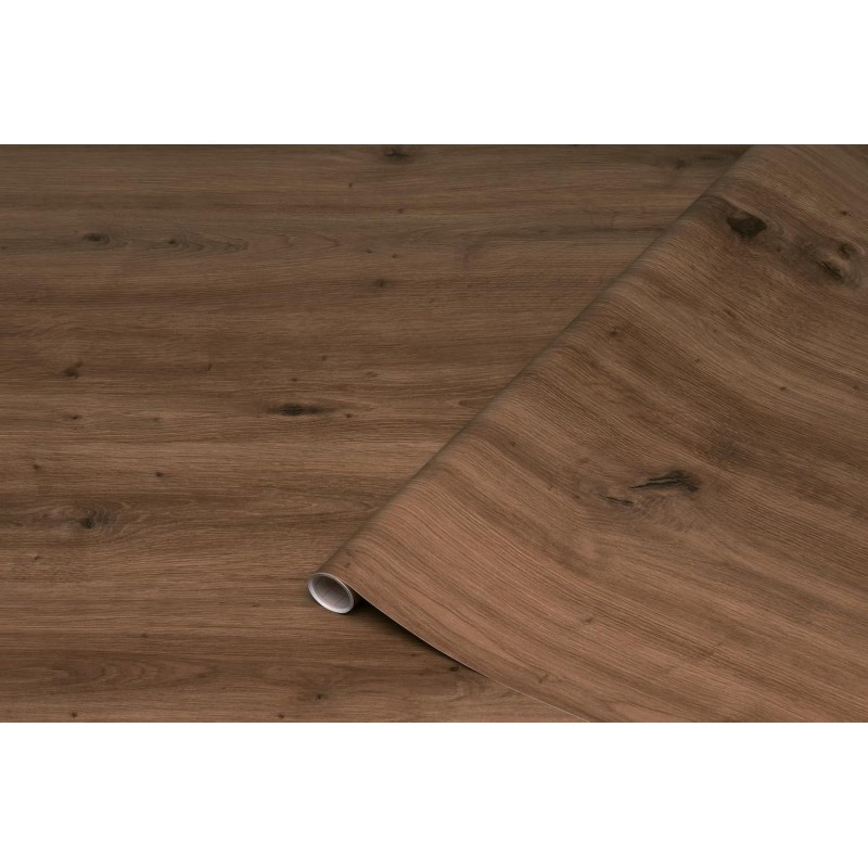 d-c-fix самозалепващо фолио за мебели, Artisan Oak, тъмно дърво, 67,5 cm x 2 m, фолио за мебели, самозалепващо, декоративно фолио, кухненски шкаф, перваз, фолио за шкаф, маса, дървено фолио, рустик дъб