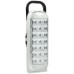 LEOFLA Emergency Light Portable Torch Rechargeable Lamp White 21 LEDs + Cable