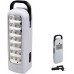 LEOFLA Emergency Light Portable Torch Rechargeable Lamp White 21 LEDs + Cable