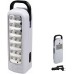 LEOFLA Emergency Light Portable Torch Rechargeable Lamp White 21 LEDs + Cable