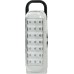 LEOFLA Emergency Light Portable Torch Rechargeable Lamp White 21 LEDs + Cable