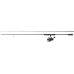 Abu Garcia MAX X BLACK OPS Spinning Rod and Reel Combo Setup - Bait Fishing Spinning Outfit