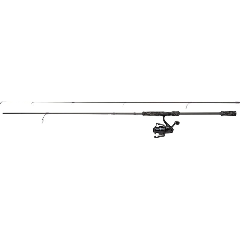 Abu Garcia MAX X BLACK OPS Spinning Rod and Reel Combo Setup - Bait Fishing Spinning Outfit
