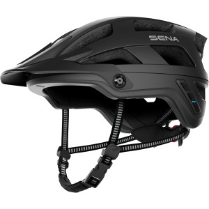 Sena M1/M1 EVO Интелигентна каска за планинско колоездене с Bluetooth интерком и свързаност със смартфон за музика, GPS и телефонни разговори