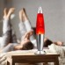 Lava Lamp Red Lava Lamp Large 38 cm Lava Lamp Children and Children and Adults Ideal for Meditation Bedroom Living Room Decoration Original Gift