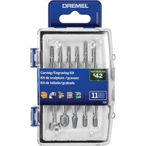 Dremel 729-01 Rotary Bits, Grey