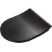 Tiger Tune Toilet Seat with Soft Close Mechanism and Easy-Clean Function, D-Shape, Duroplast, Colour: Black / Brushed Stainless Steel