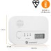 Smartwares Carbon Monoxide Detector, 10 Year Sensor, 1.5 Test Winner Rating, with Display and Test Button - FGA-13041