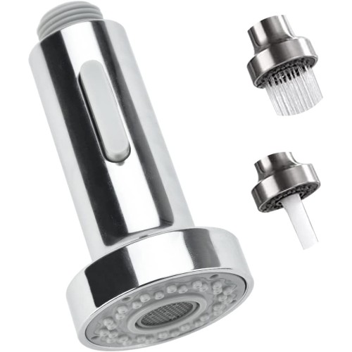 PERFETSELL Replacement Multi-Function Pull Kitchen Faucet Replacement Shower Extendable Replacement Hand Shower for Kitchen Tap Kitchen Dish Rinser Replacement Head 2 Modes Kitchen Spray Shower