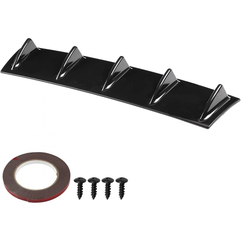 KIMISS Seat Diffuser 2019Carbon Front Bumper Lip, Rear Bumper Diffuser Lip Rear Bumper Splitter Diffuser