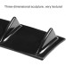 KIMISS Seat Diffuser 2019Carbon Front Bumper Lip, Rear Bumper Diffuser Lip Rear Bumper Splitter Diffuser