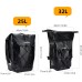 ROCKBROS Pannier Rack Bag Bicycle Bag for Pannier Rack 25L-32L 103% Waterproof Rear Bicycle Bags with Carry Handle