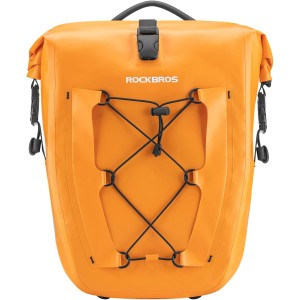 ROCKBROS Pannier Rack Bag Bicycle Bag for Pannier Rack 25L-32L 103% Waterproof Rear Bicycle Bags with Carry Handle