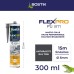 Bostik PU811 Flexpro PU811 Лепило и уплътнител – за всички материали – многофункционално – за вътрешна/външна употреба – висококачествена полиуретанова формула – цвят: антрацит RAL7016 – 300 мл
