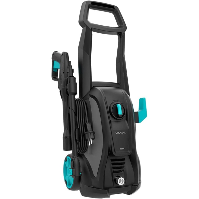 Cecotec Hochdruckreiniger Hydroboost 1500 Easy Move. 1500 W, maximaler Durchfluss 468 l/h, Aluminium-Pumpe, maximaler Druck 120 bar, Aktionsradius + 11 m, Turbo-Düse und einstellbare Düse