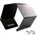 ELECAENTA Solar Charger 30W Hiking PD18W Portable Solar Panel Foldable IPX5 Waterproof with USB A Type C QC 3.0 for Smartphone Tablet Power Bank Camera Sports Camping Travel Survival
