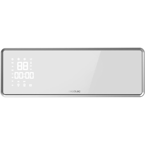 Cecotec Keramisches Wandheizgerät Ready Warm 5350 Power Box Ceramic Connected. 2000 W, LED-Display, Wi-Fi-Steuerung, Fernbedienung, 3 Modi, Oszillation, IP22-Schutz und maximale Sicherheit