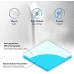 Komfortec Waterproof Mattress Protector 180 x 200 cm, Breathable, Crinkle Free, Oeko-Tex Certified, Mattress Incontinence Pad, Comfortable Fit, White