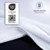 Komfortec Waterproof Mattress Protector 180 x 200 cm, Breathable, Crinkle Free, Oeko-Tex Certified, Mattress Incontinence Pad, Comfortable Fit, White