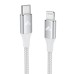 USB-C auf Lightning-Kabel, 2 m, iPhone-Ladekabel, MFi-zertifiziert, Nylongeflecht, schnell, Typ C auf Lightning, für iPhone 11 12 13 Pro Max Mini XR XS X 8 7 6s 6 Plus 5s 5 SE 2020, iPad