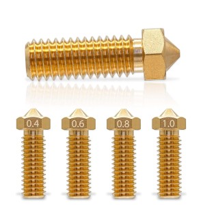 Sea 3D 3 x 1.0 mm nozzles for Volcano, Anycubic Vyper, Kobra Max, Artillery Phaetus Rapido Nozzle printers