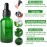 inheming Pack of 12 Glass Pipette Bottles, 30 ml, Green Dropper Bottle with Glass Pipette, Apothecary Bottle, Small Glass Bottle, Dropper Bottle, for Essences, Oils, Perfume Extracts