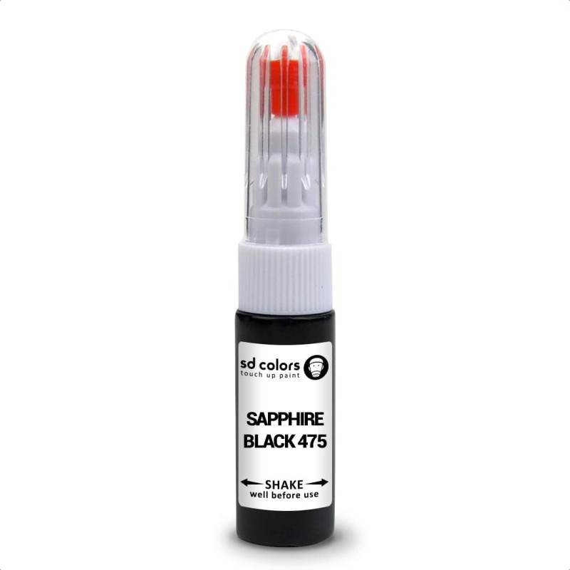 SD COLORS BMW 20ML Scratch Chip Brush Repair Pen Paint Code 475 Sapphire Black