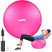 EDIFIT, Gymnastics Ball, 55, 65 and 75, Pezziball, Including Inflator, Pilates Ball, Sitting Ball, Pilates, Yoga Ball, Gymnastics